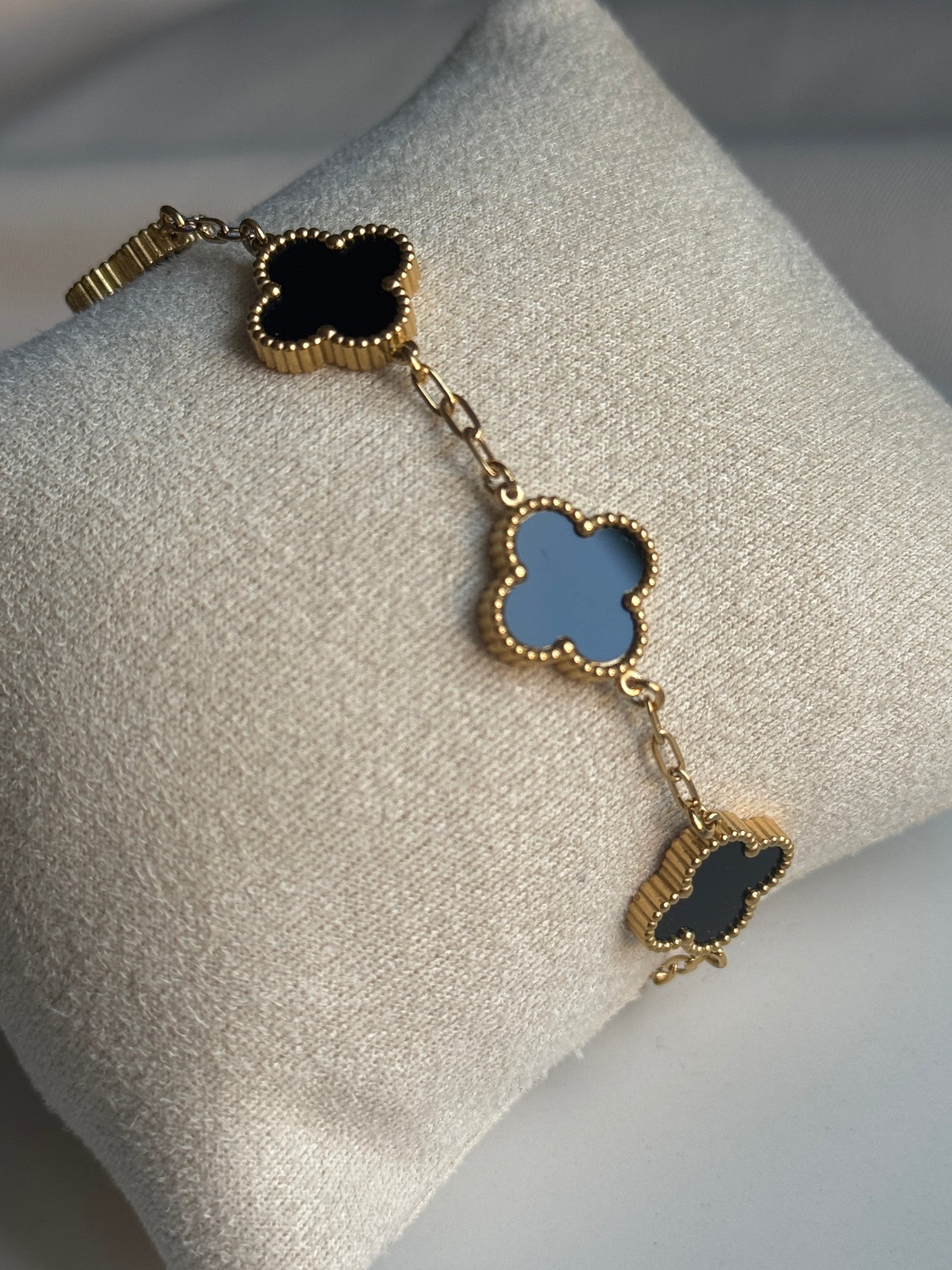 Armband CLASSY CLOVER BIG | BLACK