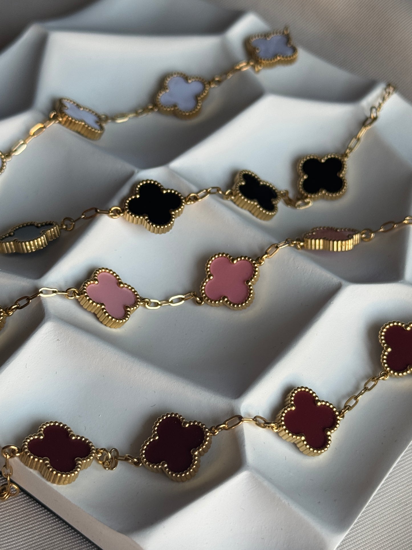 Armband CLASSY CLOVER BIG | ROSE