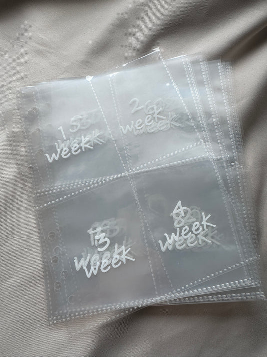 A5 Hüllen | 52 WOCHEN CHALLENGE