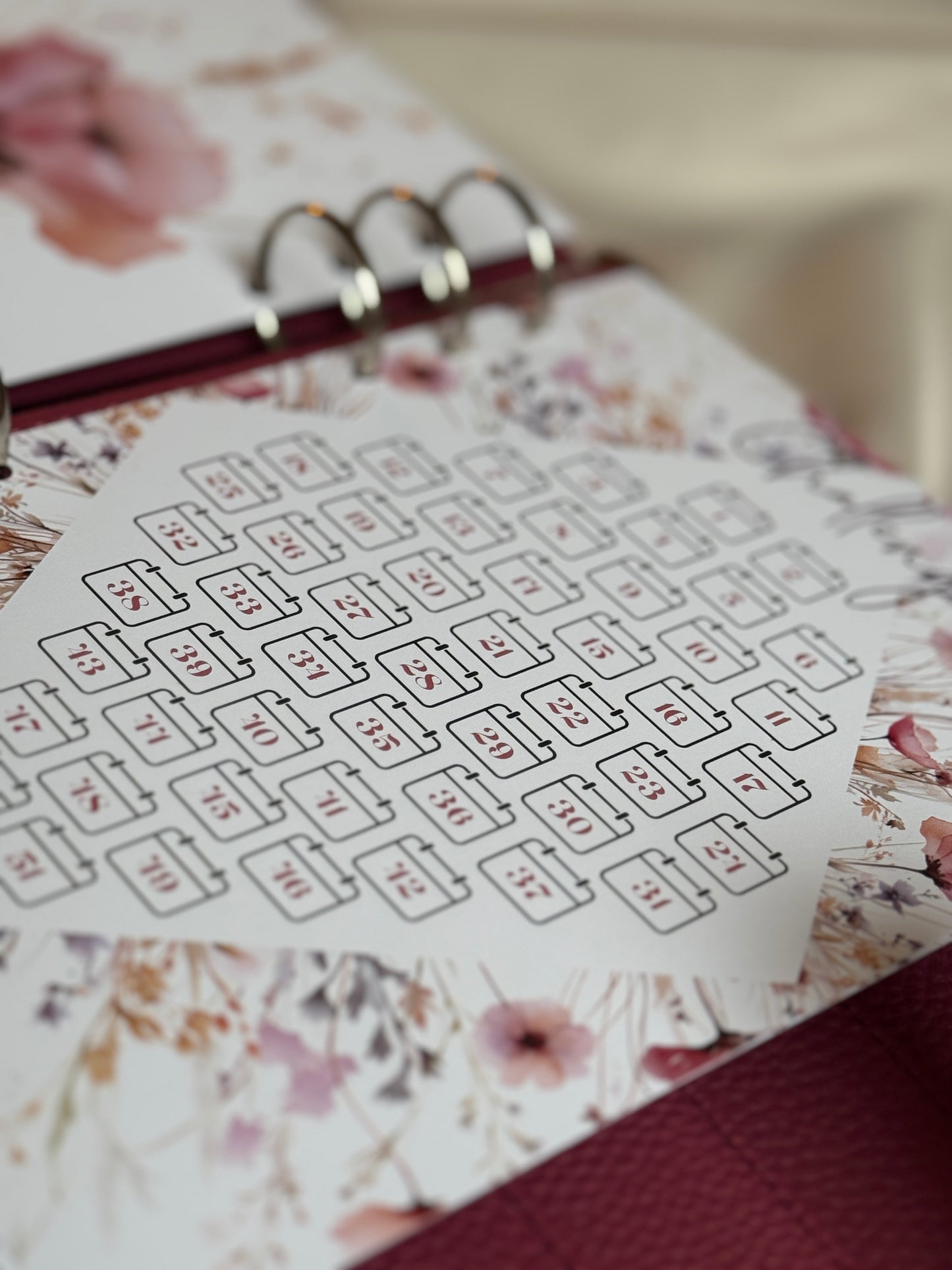 52 Wochen Challenge Einlagen | WILDFLOWER LOVE