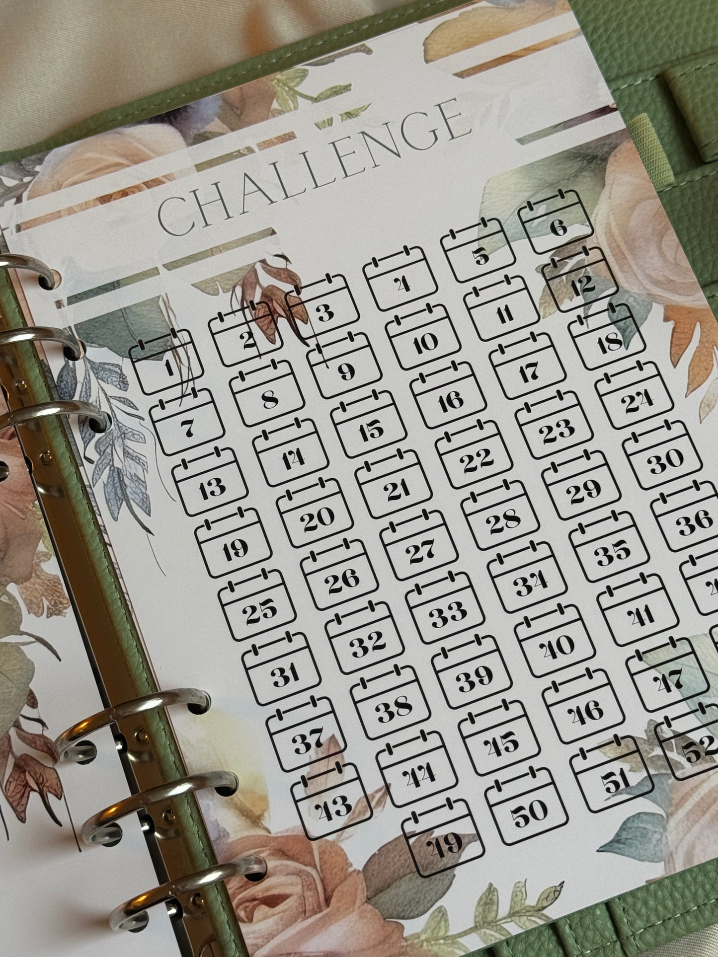 52 Wochen Challenge Einlagen | TRAUMFÄNGER