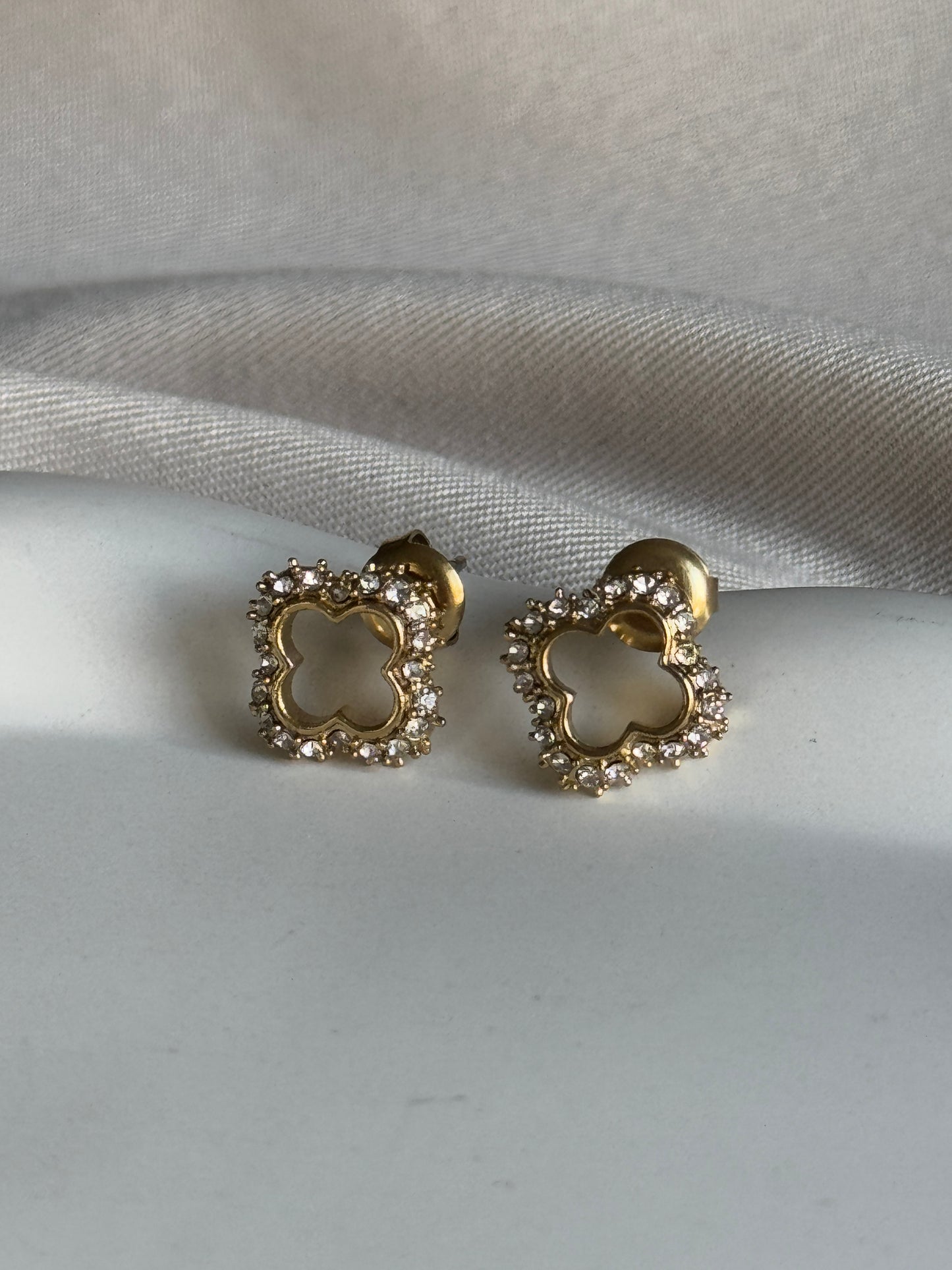 Ohrstecker DIAMOND CLOVER | GOLD