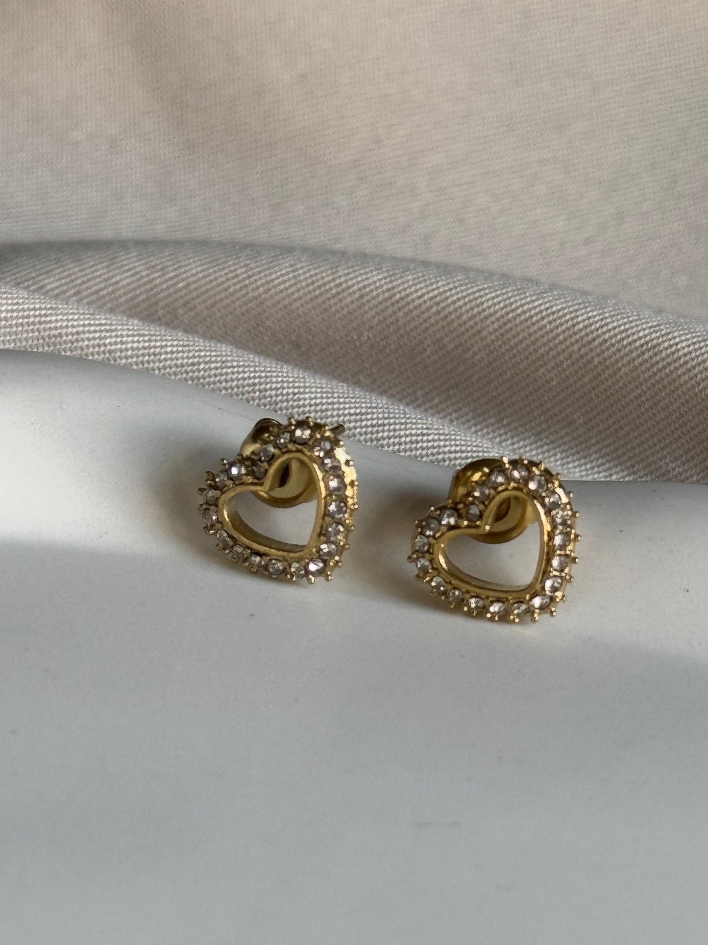 Ohrstecker DIAMOND HEART | GOLD