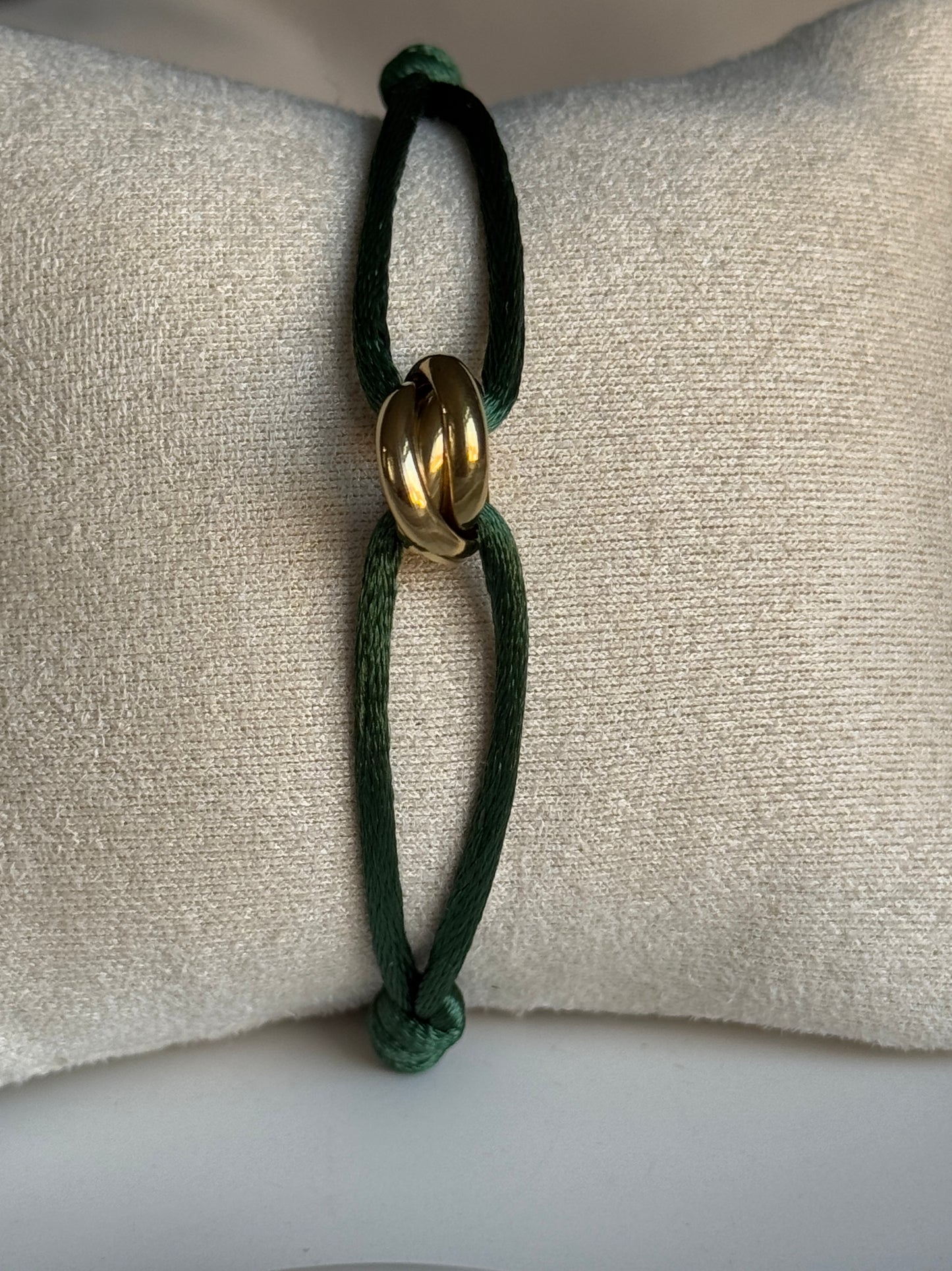 Armband INFINITY | DUNKELGRÜN