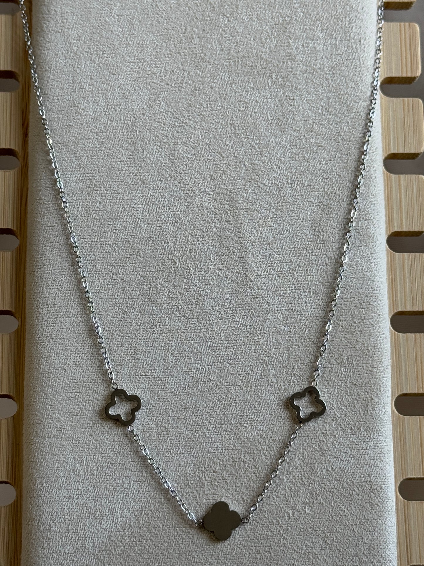 Kette SIMPLY CLOVER | SILBER