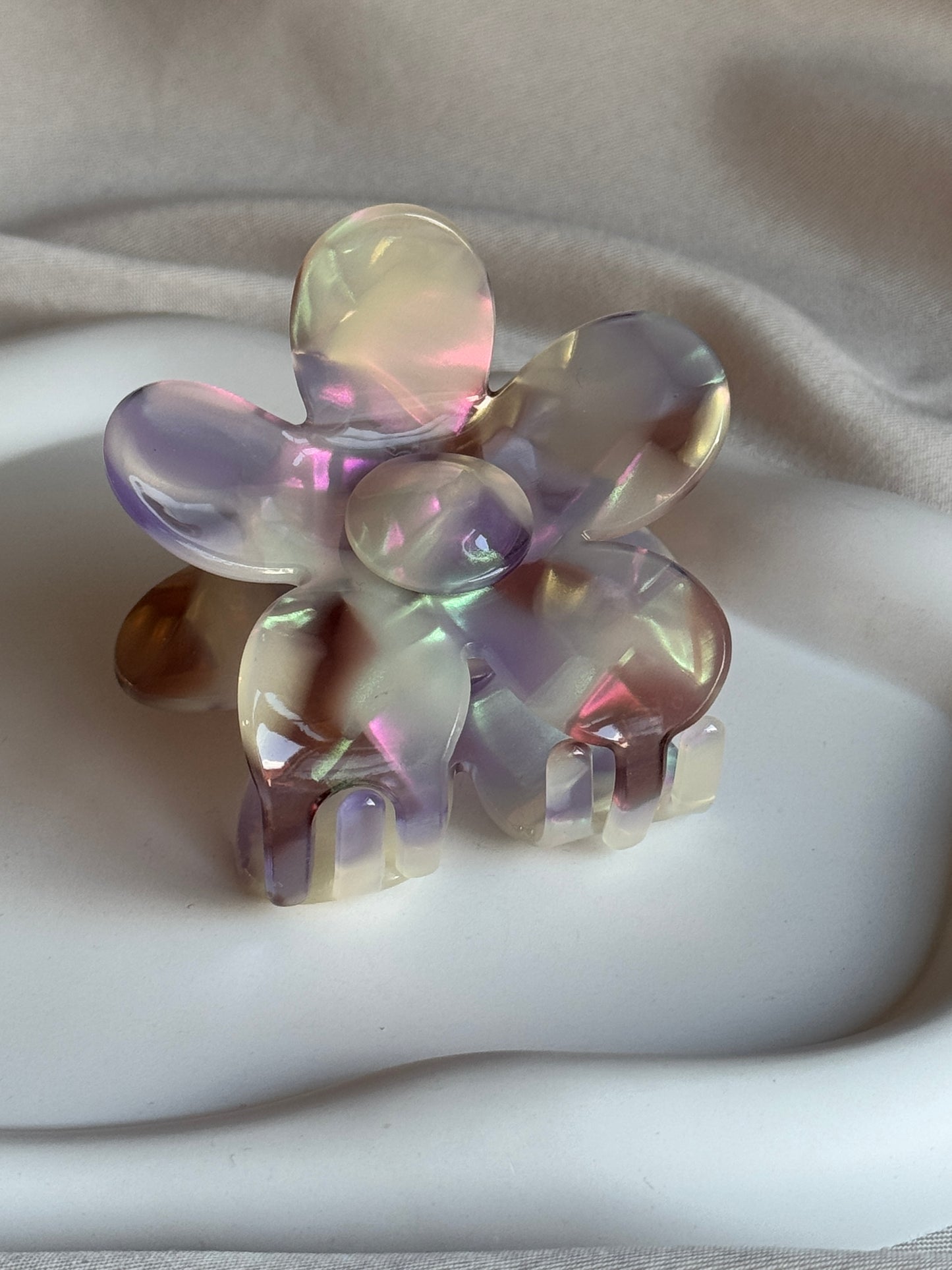 Haarklammer FLOWERFUL aus Acetat | BEAUTY