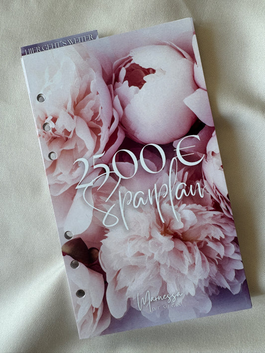 2500 € Sparplan | EINLAGEN "PEONY DREAM"