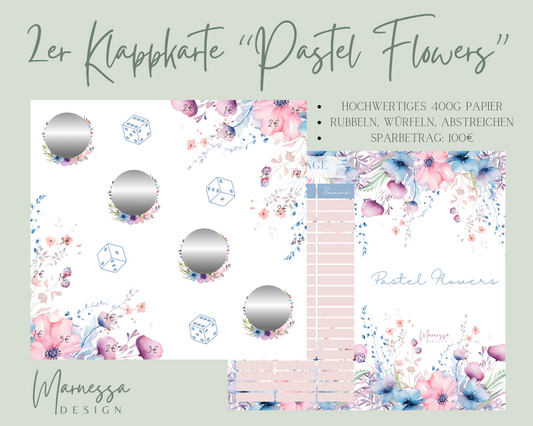 2er Klappkarte CLASSICS Challenge | PASTEL FLOWERS