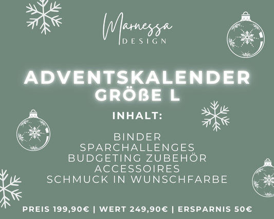 ADVENTSKALENDER | GRÖßE L | VORBESTELLUNG