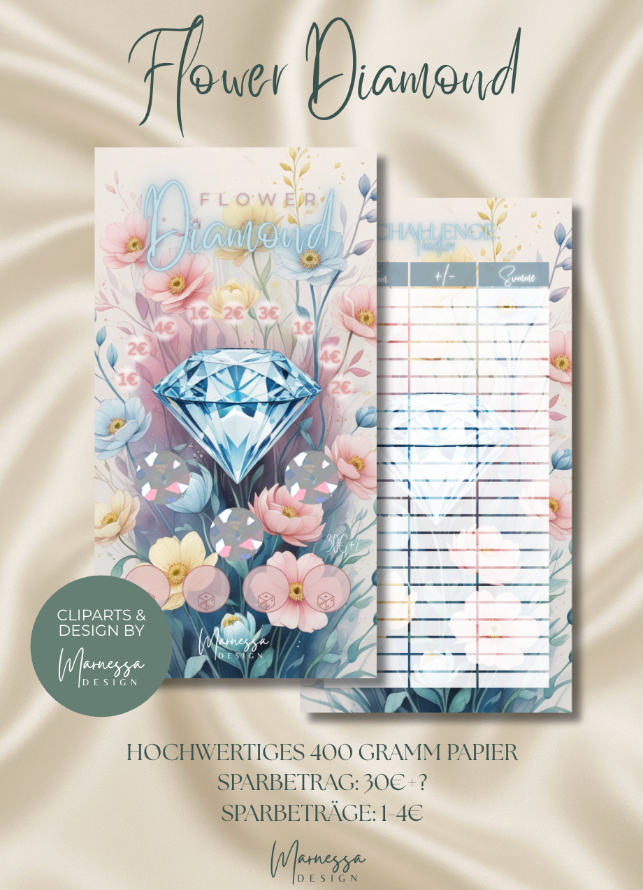 FLOWER DIAMOND | Einzel-Challenge | Sparchallenge