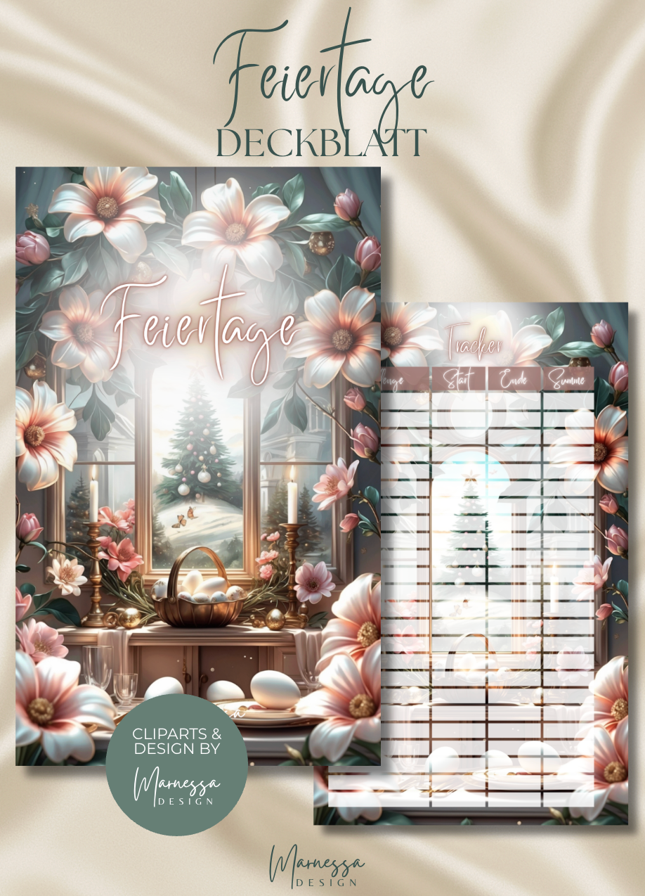 DECKBLÄTTER "ROSY GLOW" EINZELN | Trennblatt | Deckblatt | matt foliert | A6