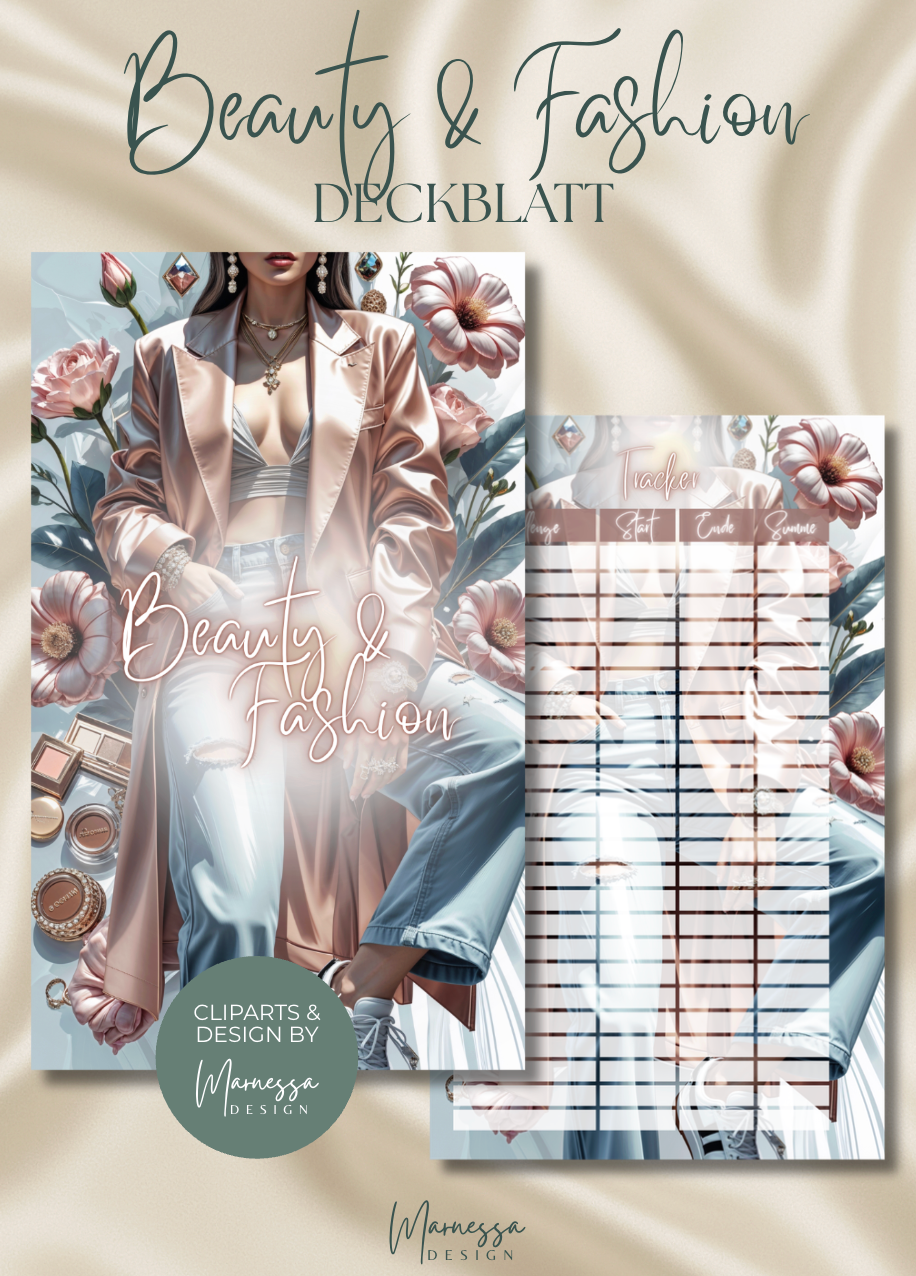 DECKBLÄTTER "ROSY GLOW" EINZELN | Trennblatt | Deckblatt | matt foliert | A6