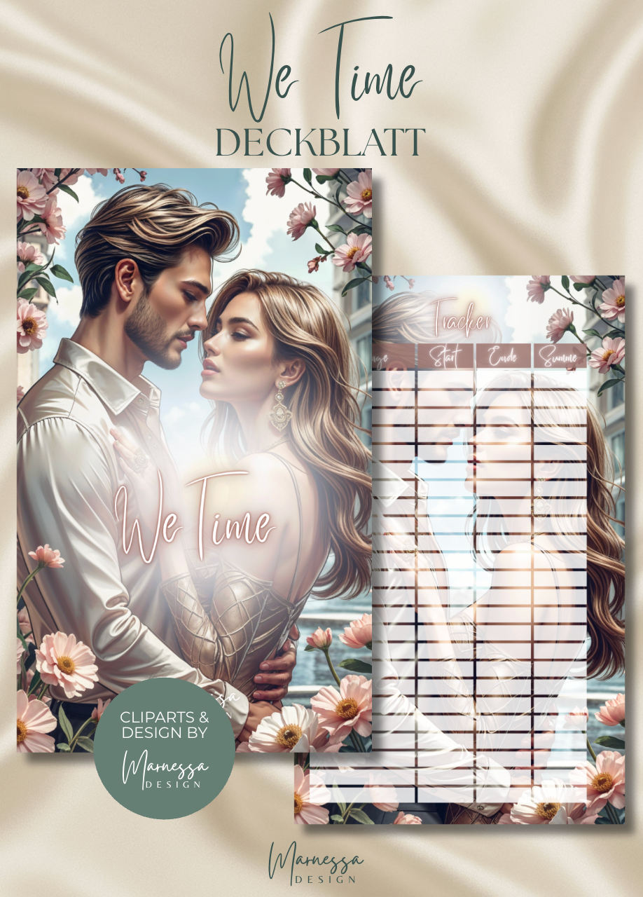 DECKBLÄTTER "ROSY GLOW" EINZELN | Trennblatt | Deckblatt | matt foliert | A6