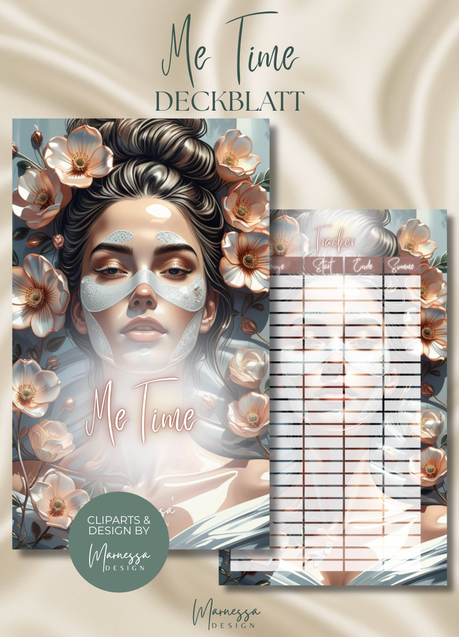 DECKBLÄTTER "ROSY GLOW" EINZELN | Trennblatt | Deckblatt | matt foliert | A6