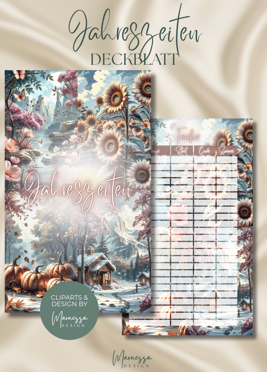 DECKBLÄTTER "ROSY GLOW" EINZELN | Trennblatt | Deckblatt | matt foliert | A6