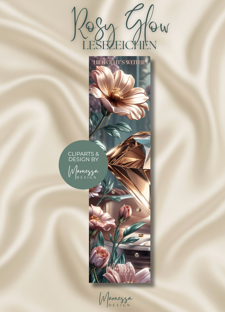 5000 € Sparplan | EINLAGEN "ROSY GLOW" | matt foliert | A6