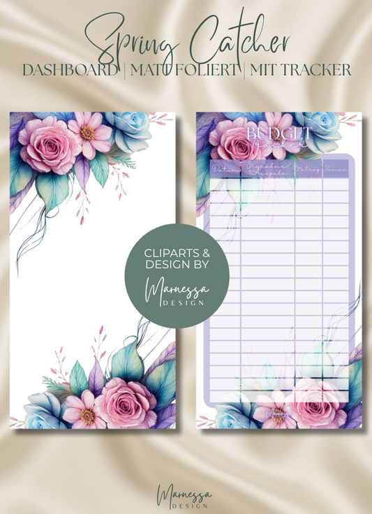 SPRING CATCHER | A6 Dashboard | blanko | matt foliert | A6