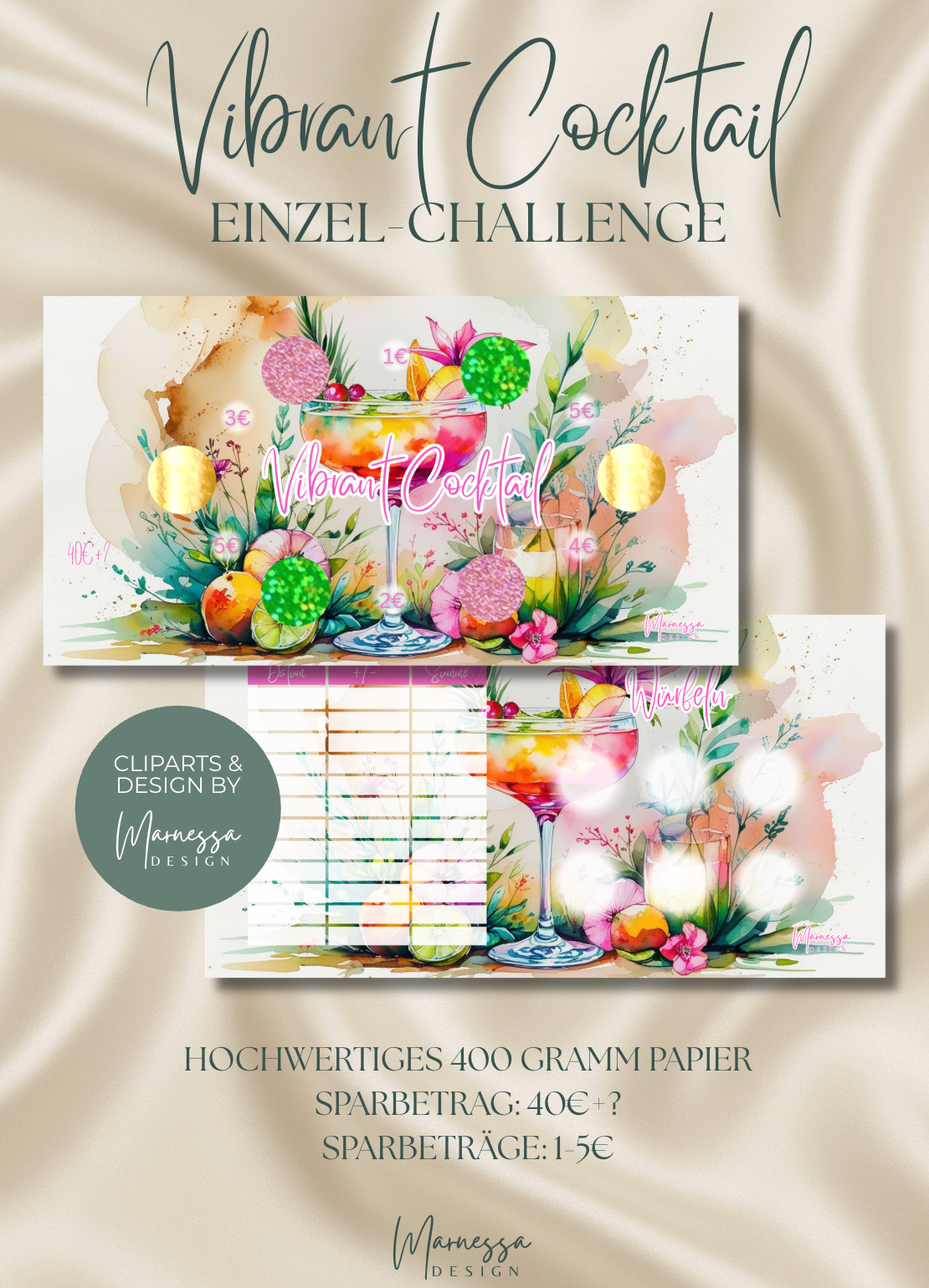 VIBRANT COCKTAIL | Einzel-Challenge | Sparchallenge