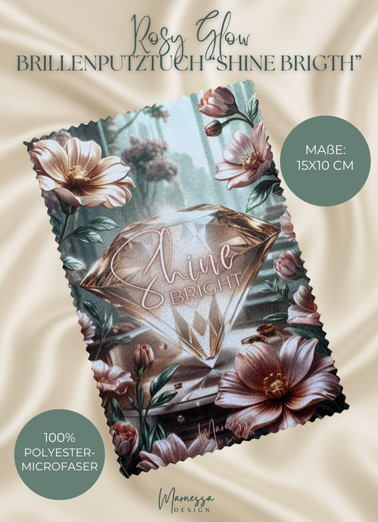 Brillenputztuch "Shine Bright" | ROSY GLOW