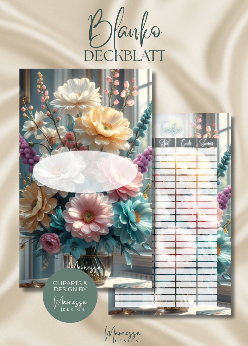 DECKBLÄTTER "PASTEL GLOW" EINZELN | Trennblatt | Deckblatt | matt foliert | A6