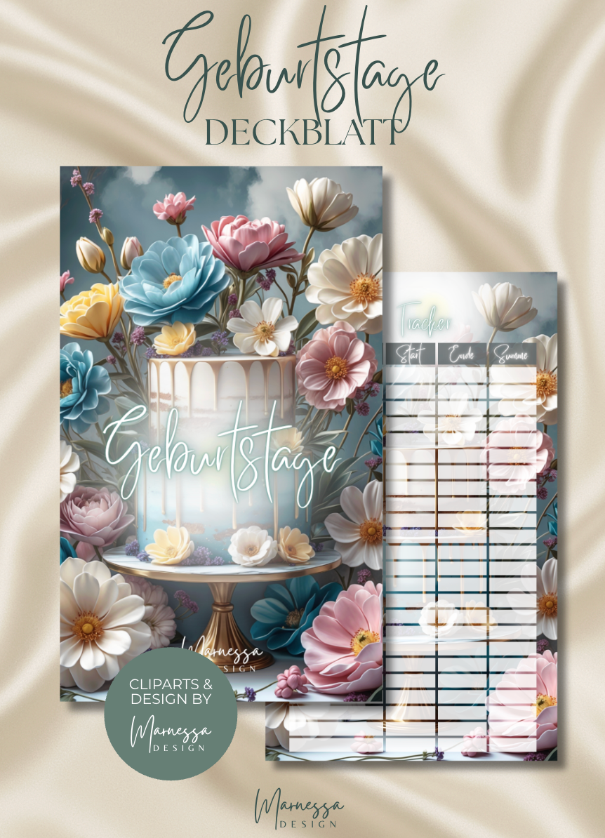 DECKBLÄTTER "PASTEL GLOW" EINZELN | Trennblatt | Deckblatt | matt foliert | A6