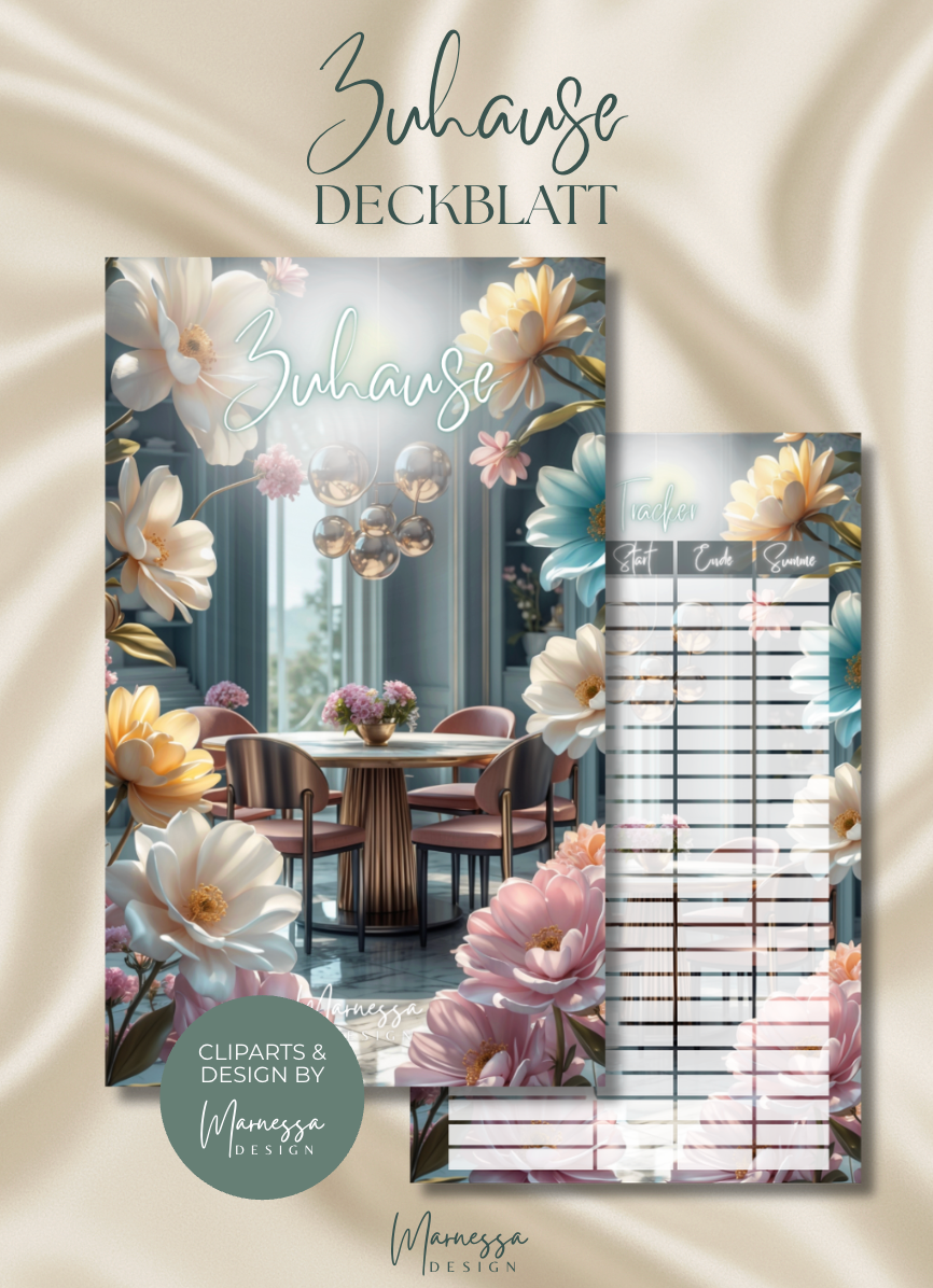 DECKBLÄTTER "PASTEL GLOW" EINZELN | Trennblatt | Deckblatt | matt foliert | A6