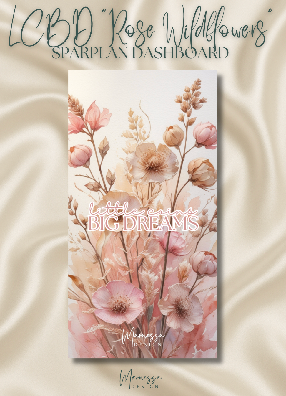 SPARPLAN | DECKBLATT "ROSY GLOW" & DASHBOARDS IN ALLEN DESIGNS