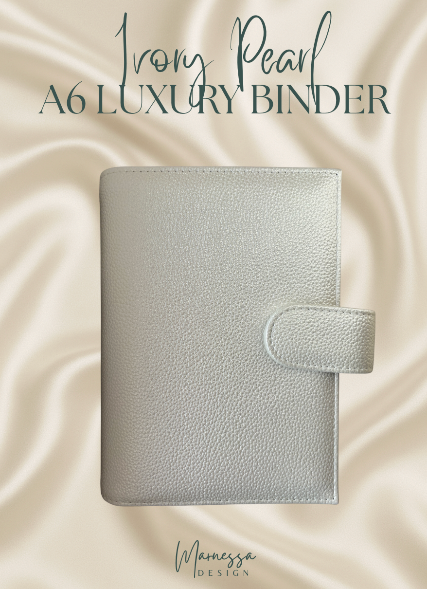 A6 Luxury Binder mit Flyleaf | SHINY
