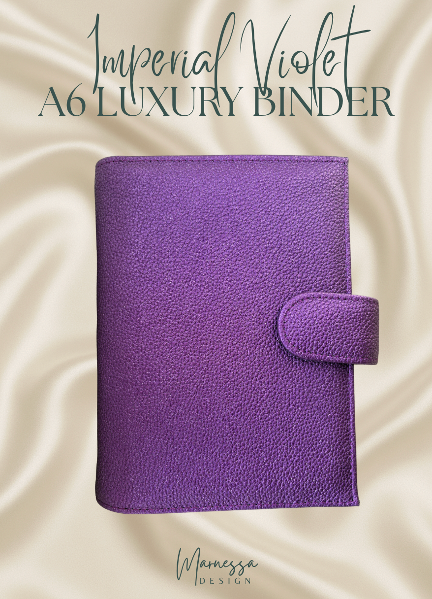 A6 Luxury Binder mit Flyleaf | SHINY