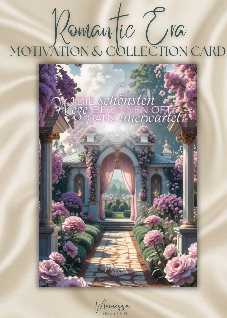 Postkarte | MOTIVATION & COLLECTION CARD | ROMANTIC ERA