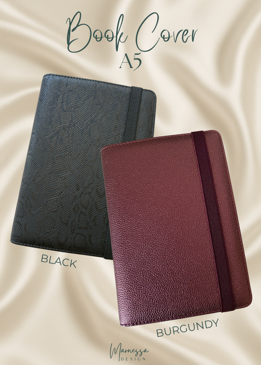 A5 BOOK COVER & NOTIZBUCH | SHINY & SNAKE