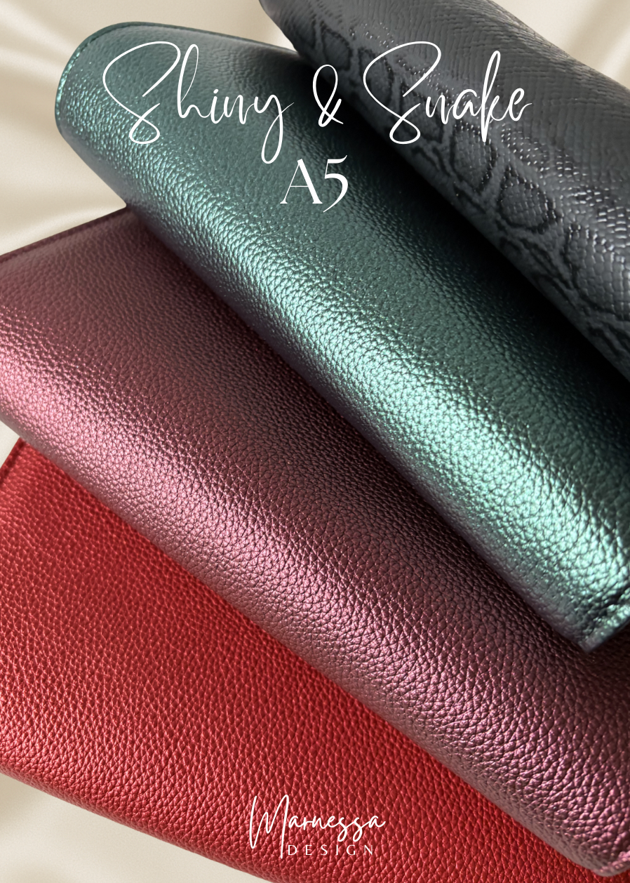 A5 Luxury Binder mit Flyleaf | SHINY & SNAKE