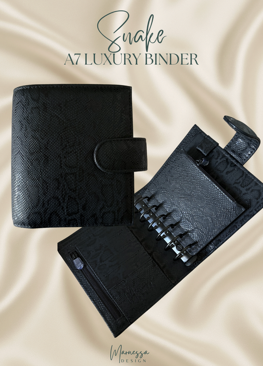 A7 Luxury Binder mit Flyleaf | SNAKE