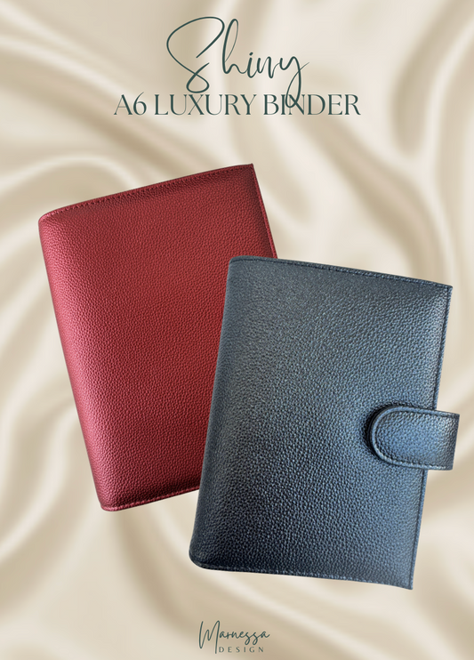 A6 Luxury Binder mit Flyleaf | SHINY