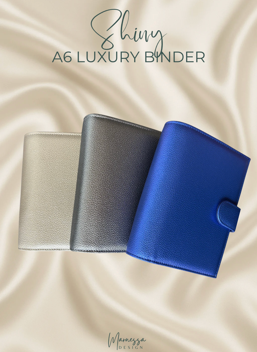 A6 Luxury Binder mit Flyleaf | SHINY