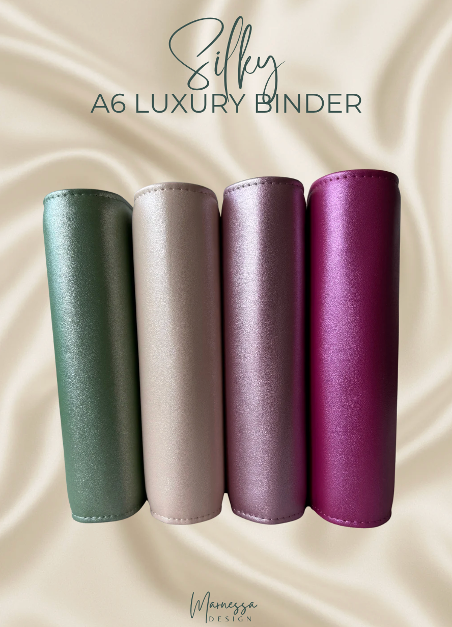 A6 Luxury Binder mit Flyleaf | SILKY