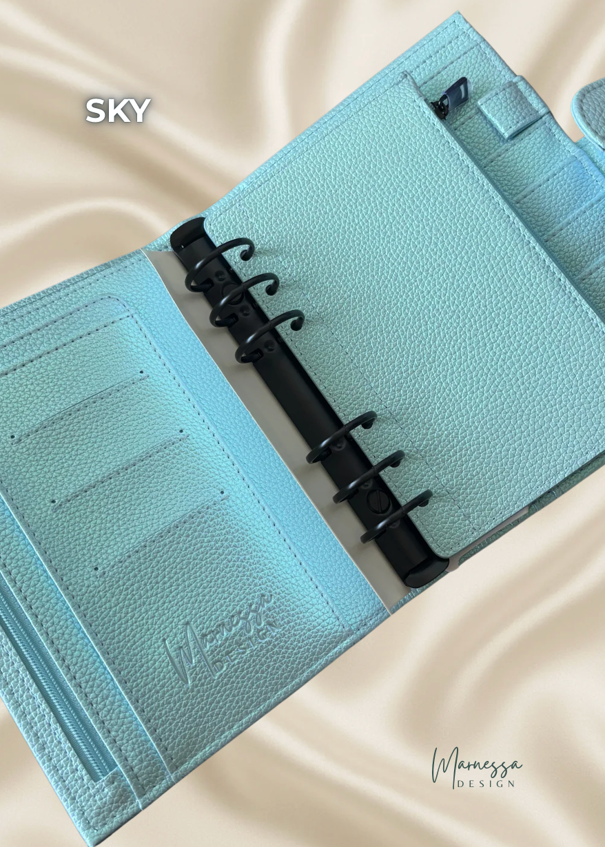 A6 Luxury Binder mit Flyleaf | IRIDESCENT