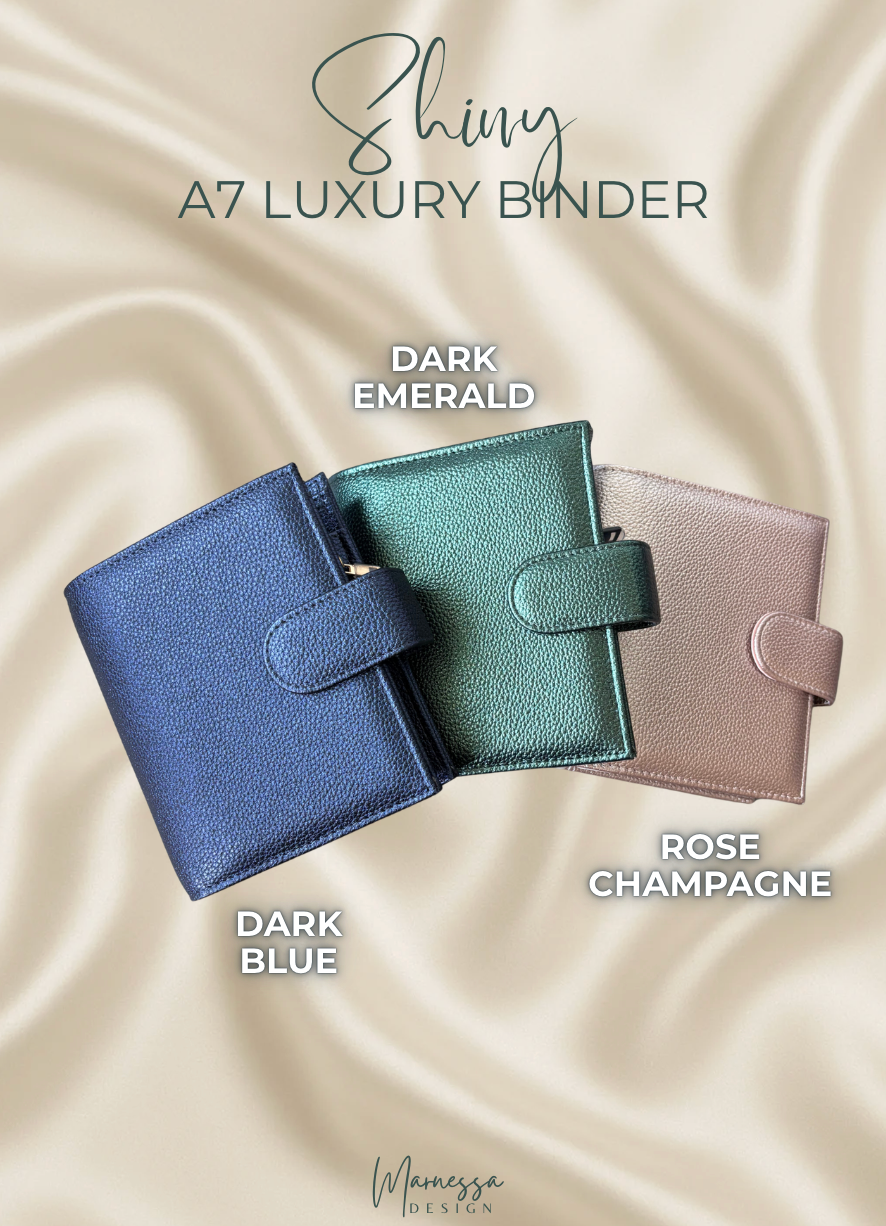 A7 Luxury Binder mit Flyleaf | SHINY EDITION