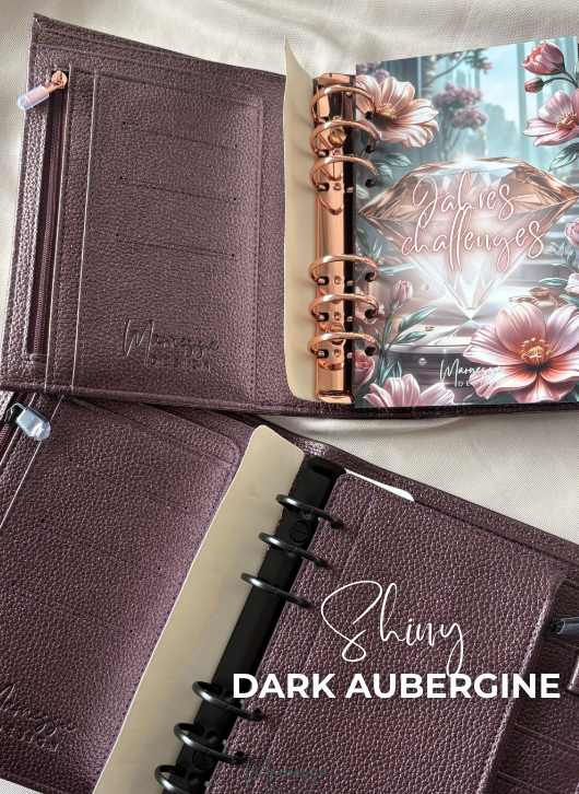 A6 Luxury Binder mit Flyleaf | SHINY & MINI SNAKE | AUTUMN/WINTER COLLECTION