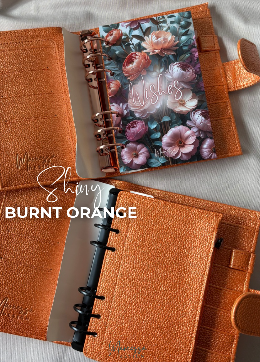 A6 Luxury Binder mit Flyleaf | SHINY & MINI SNAKE | AUTUMN/WINTER COLLECTION