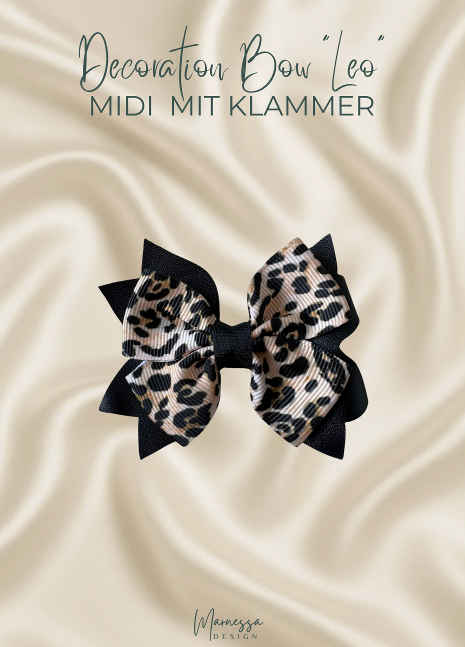 DECORATION BOWS "LEO" | mit Klammer