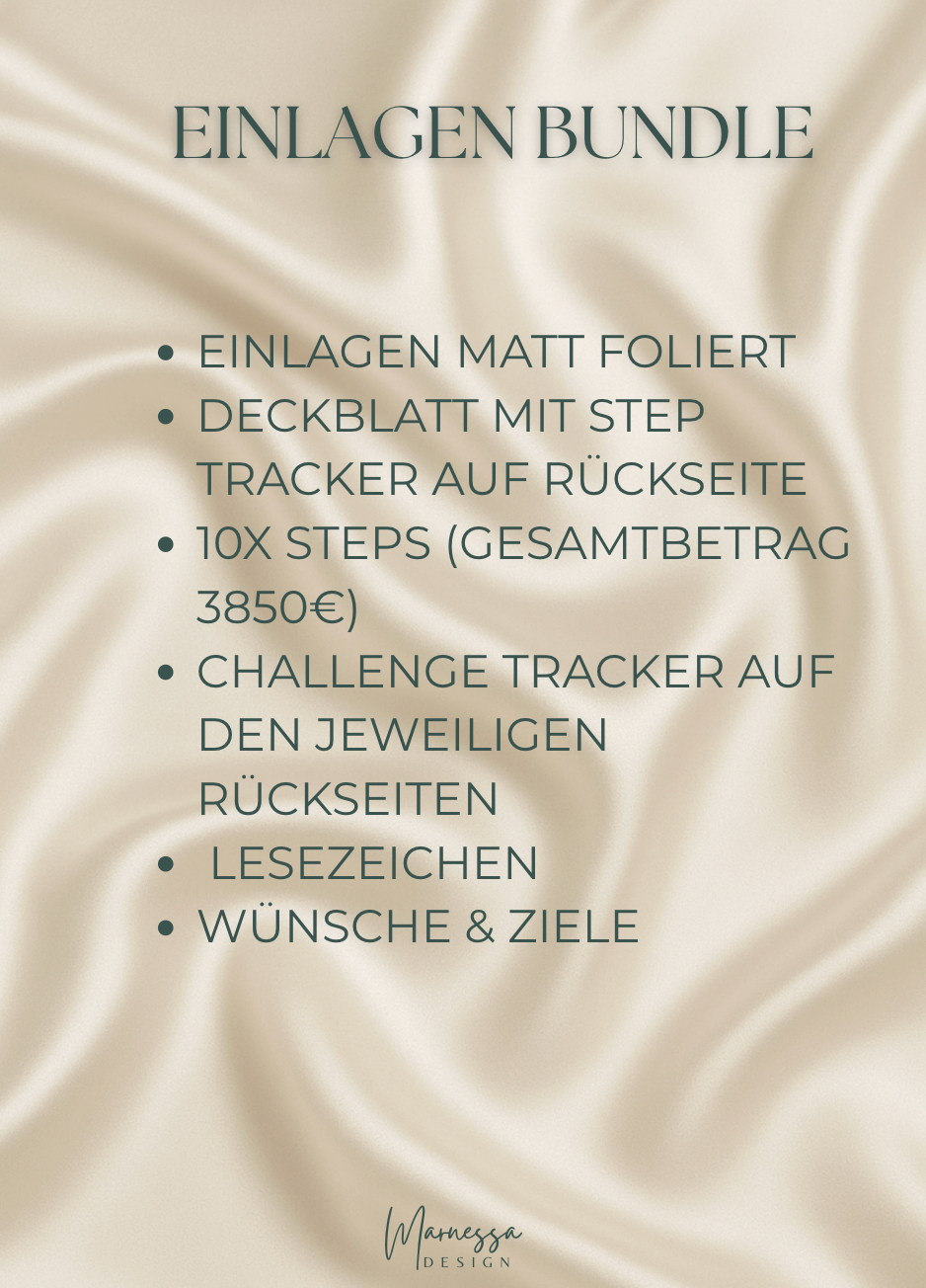 MEIN SPARPLAN | EINLAGEN BUNDLE "WILDFLOWER GLOW"