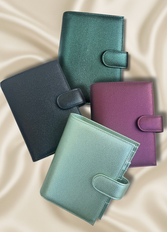 A6 Luxury Binder mit Flyleaf | METALLIC EDITION