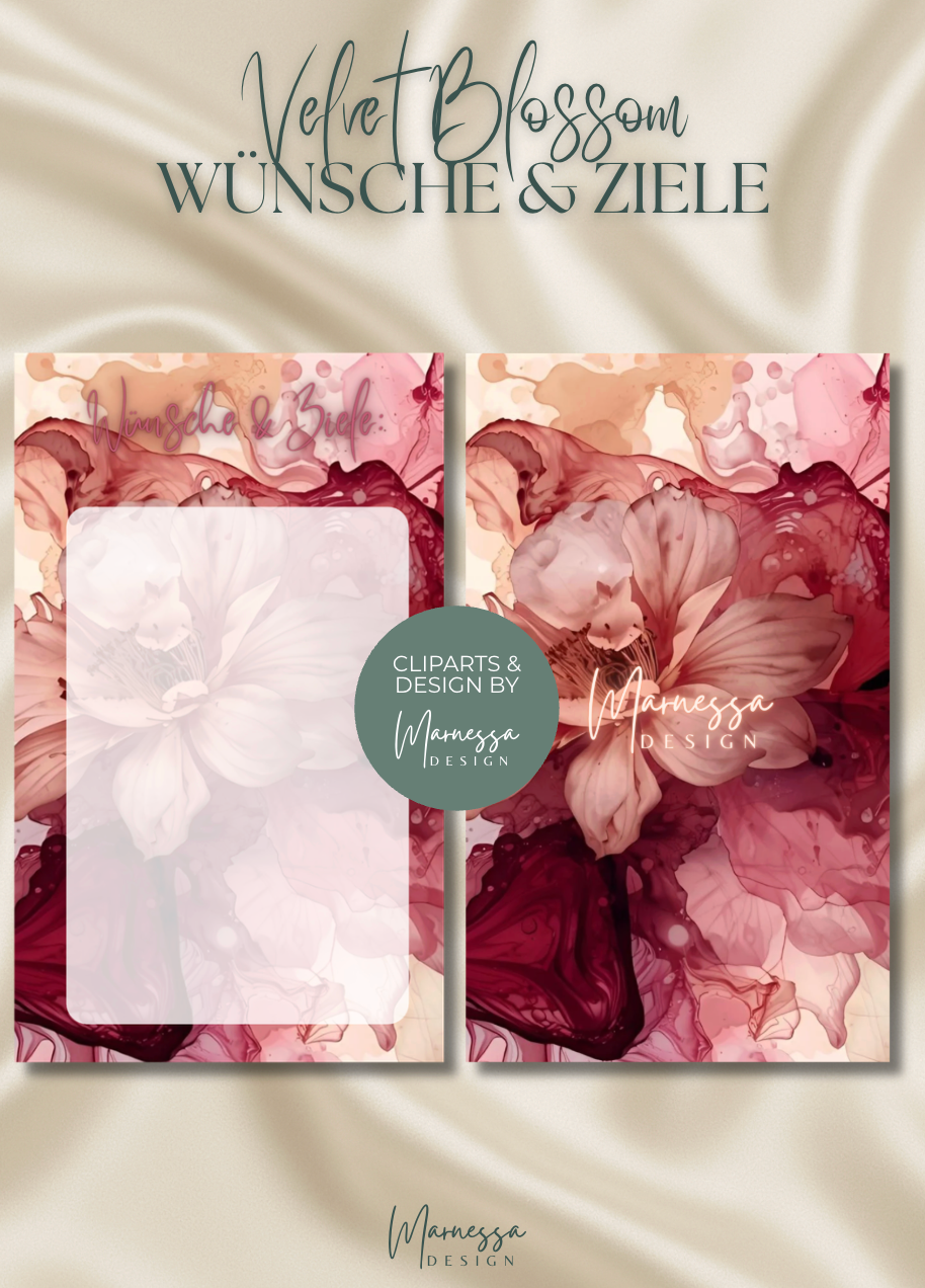 MEIN SPARPLAN | EINLAGEN "VELVET BLOSSOM"