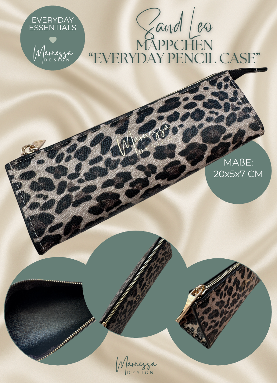 EVERYDAY ESSENTIALS | EVERYDAY PENCIL CASE | SAND LEO