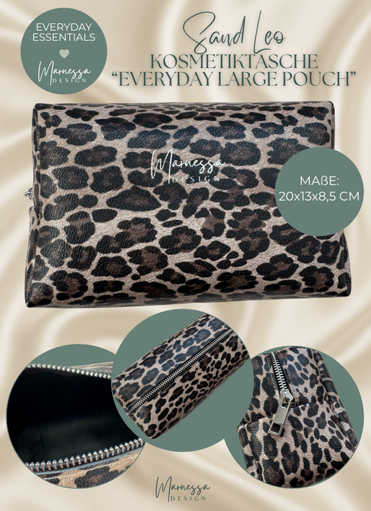 EVERYDAY ESSENTIALS | EVERYDAY LARGE POUCH | SAND LEO