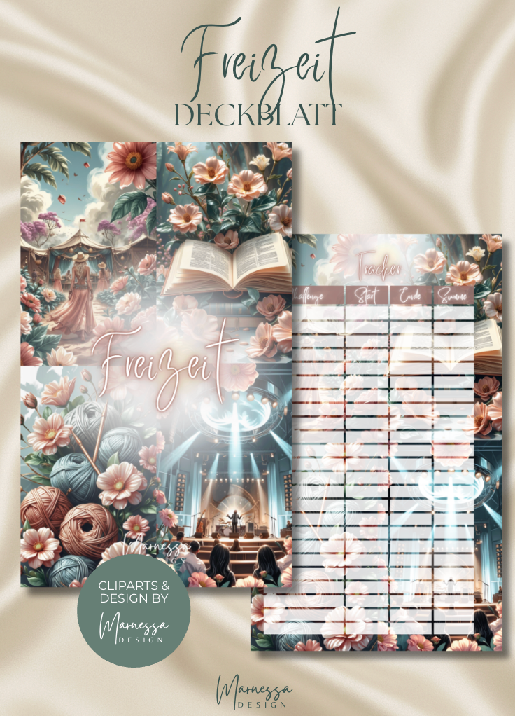 DECKBLÄTTER "ROSY GLOW" EINZELN | Trennblatt | Deckblatt | matt foliert | A6