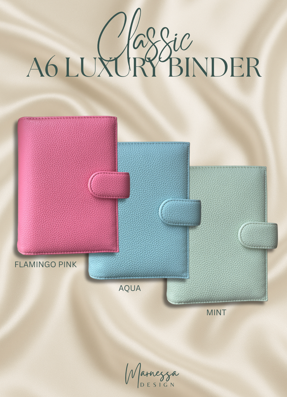 A6 Luxury Binder mit Flyleaf | CLASSIC