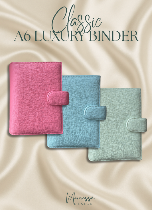 A6 Luxury Binder mit Flyleaf | CLASSIC