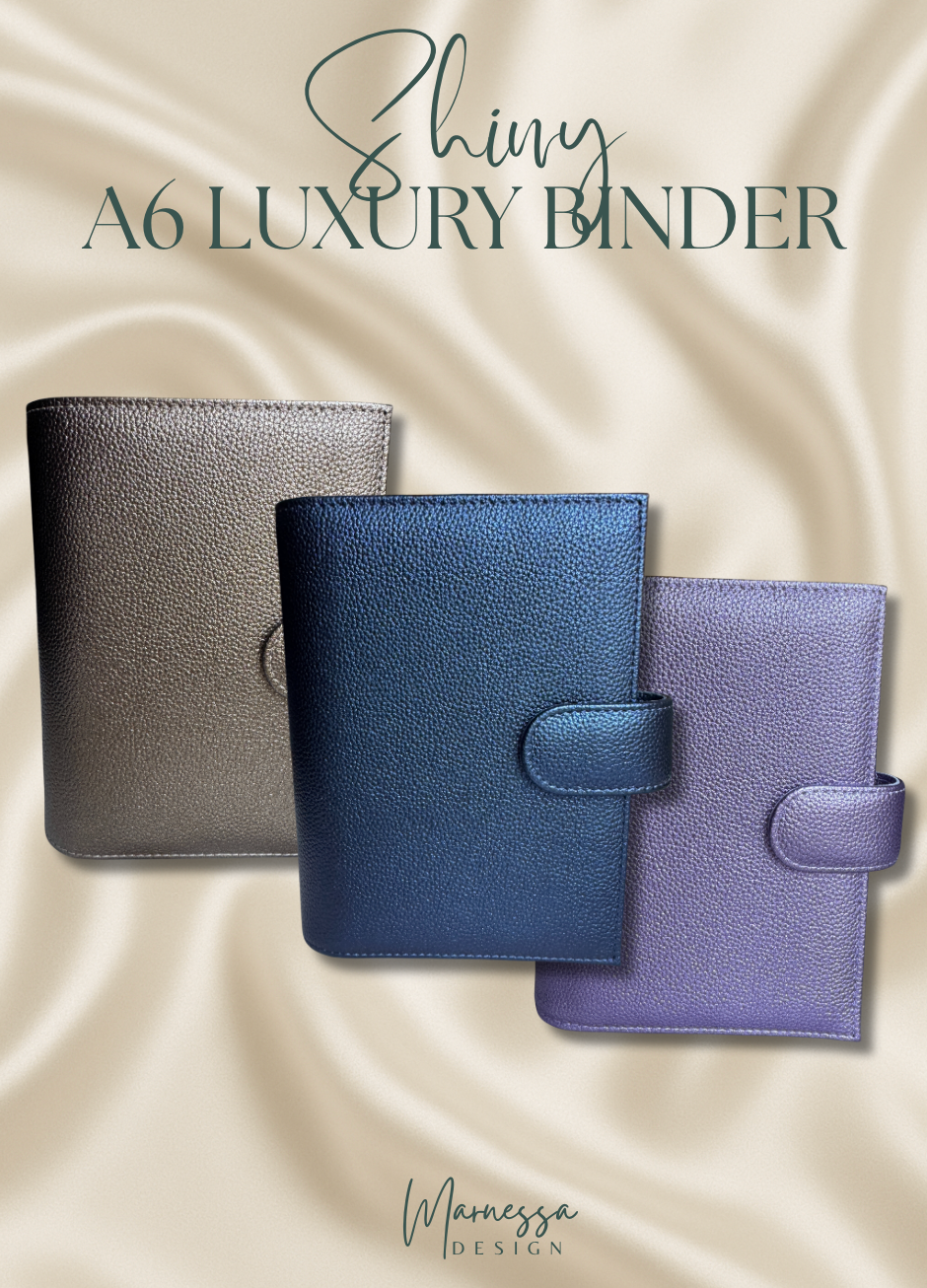 A6 Luxury Binder mit Flyleaf | SHINY